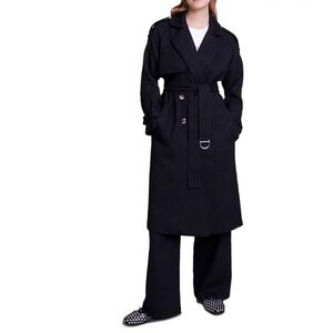 Gedaille Tweed Trench Coat